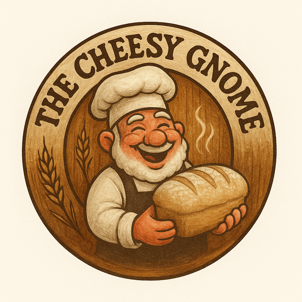 The Cheesy Gnome logo
